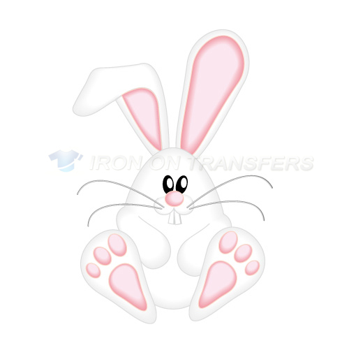 Rabbit Iron-on Stickers (Heat Transfers)NO.8936
